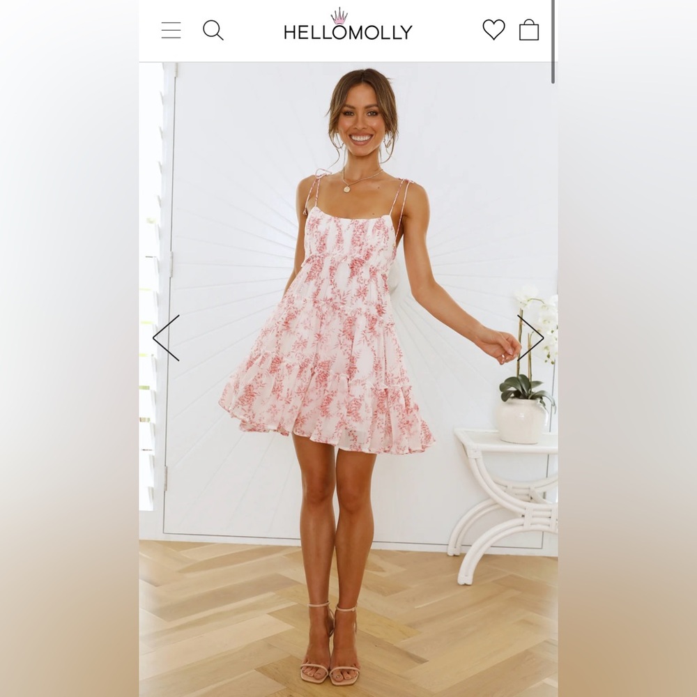 Hello Molly No Fakes Dress White